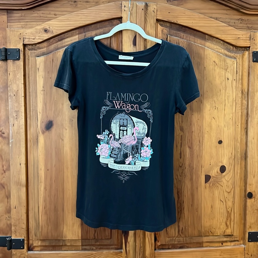 Spell Flamingo 𦩠Wagon Tee - Picture 3 of 8